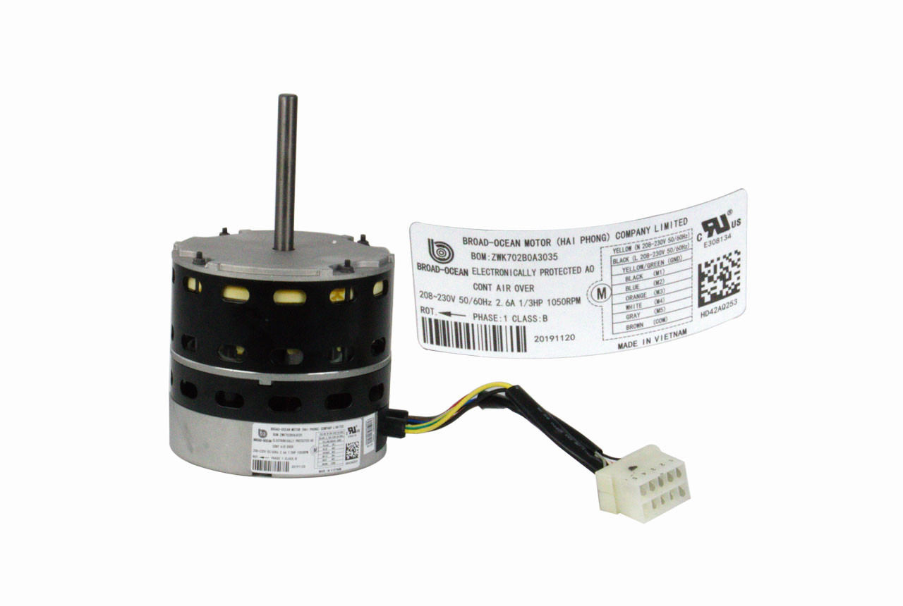 Carrier HD42AQ253 ECM Blower Motor Assembly - Technical Hot & Cold