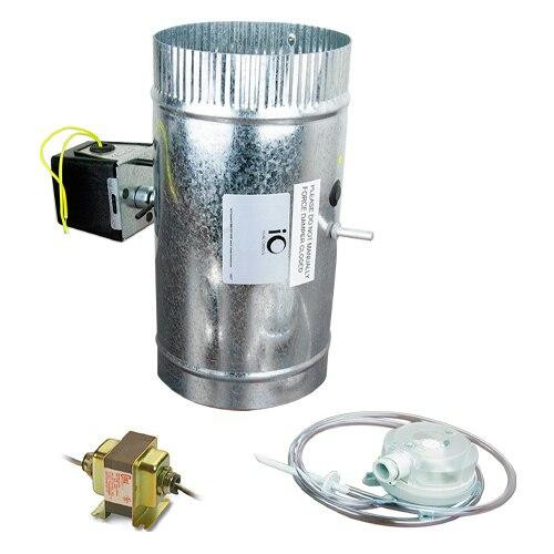 iO HVAC Controls MUA-08 Make-Up Air Damper Kit 8