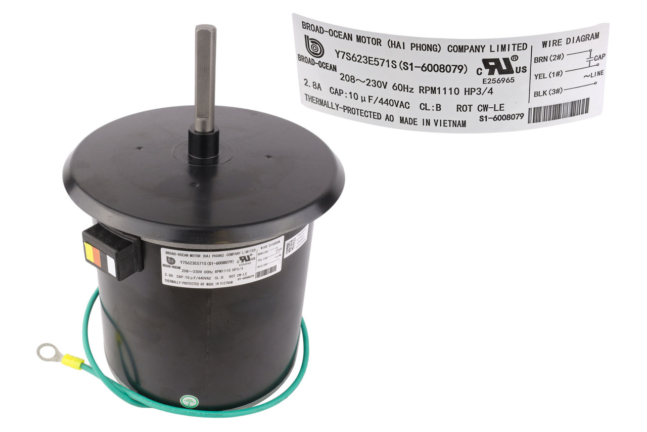York Coleman S1-6008079 Condenser Fan Motor - Technical Hot & Cold