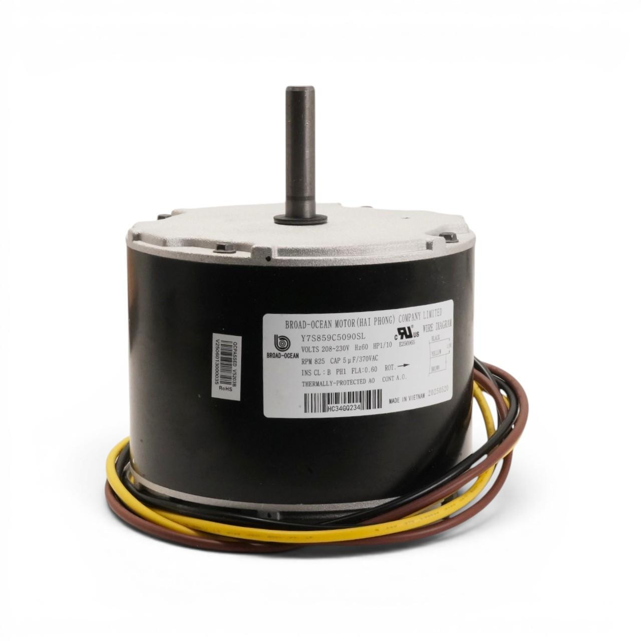 Carrier HC34GQ234 Motor, Fan, 1/10Hp - Technical Hot & Cold Parts