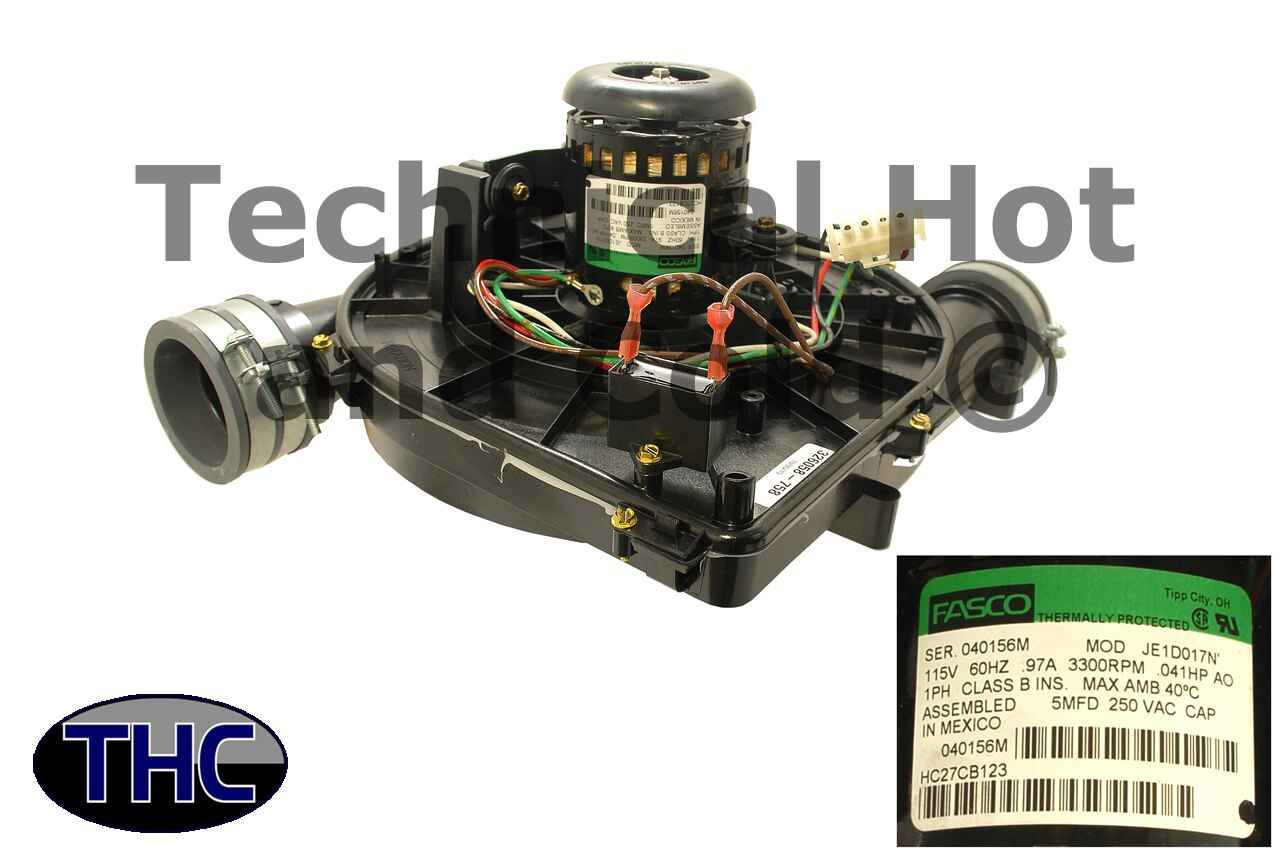 Carrier 326058-758 Draft Inducer Motor Assembly