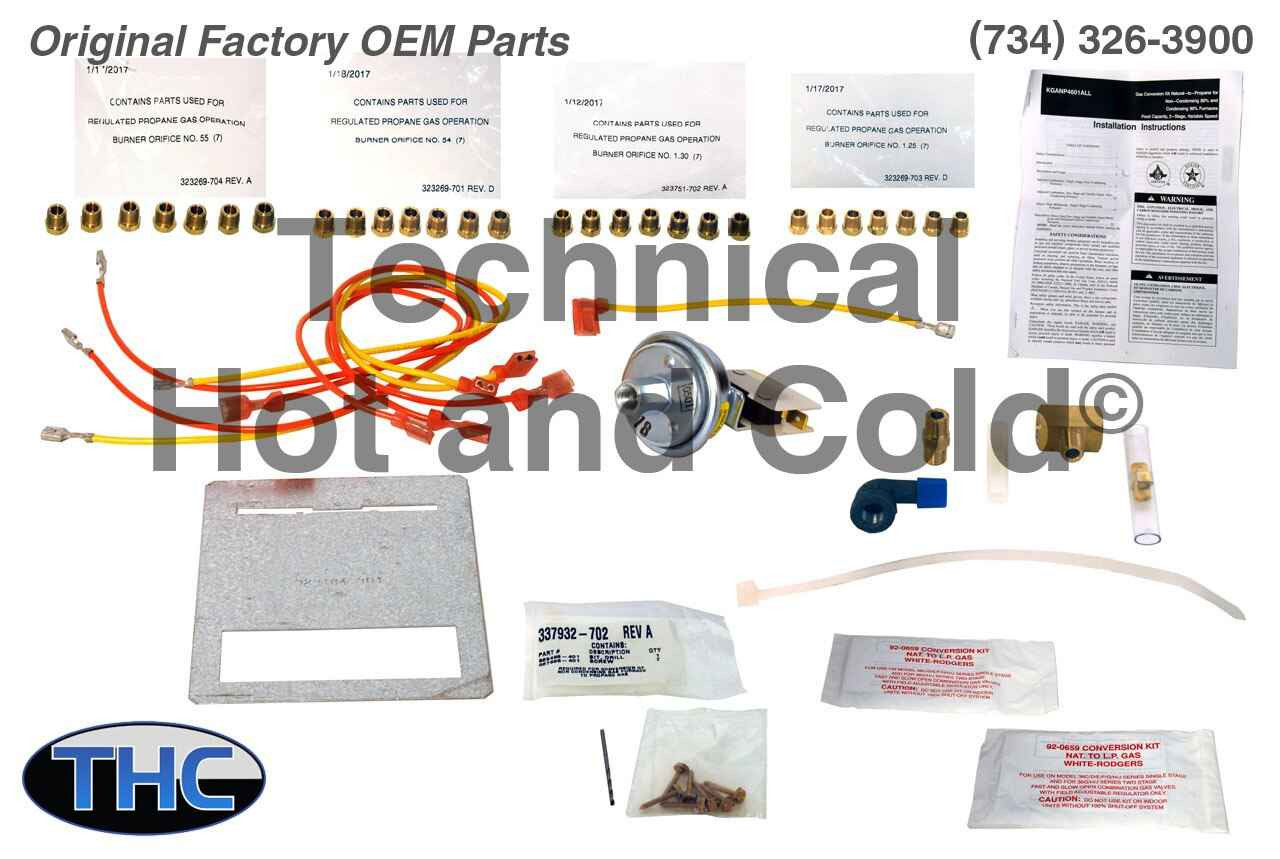 Carrier Products Natural > Lp Conversion Kit OEM KGANP4601ALL 