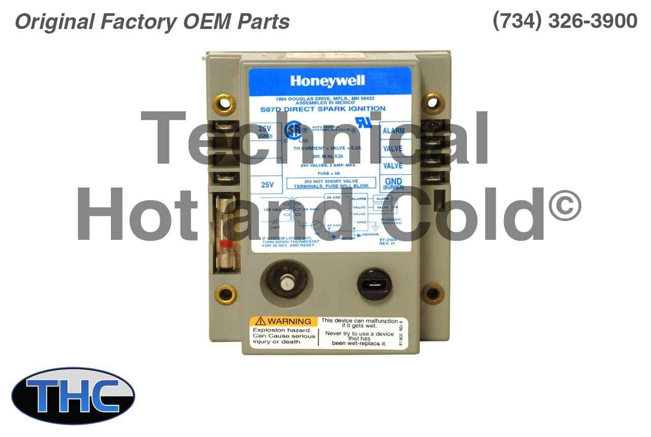 Honeywell S87D1004 Spark Ignition Module
