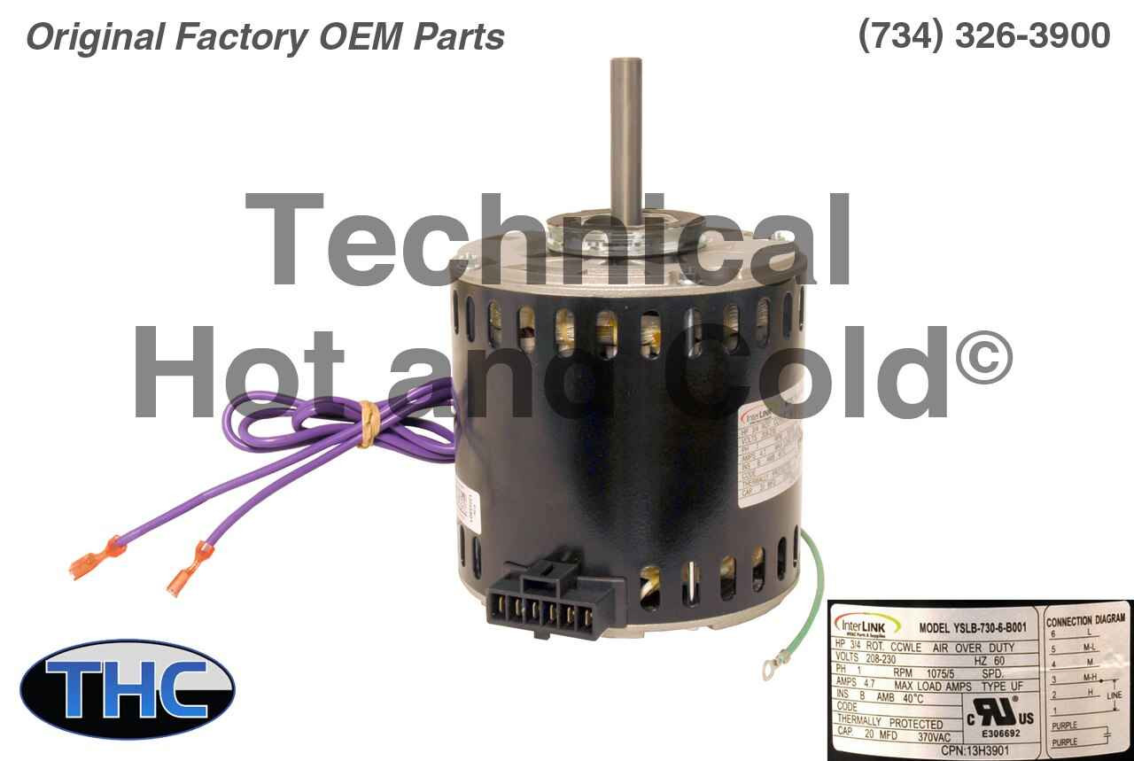 Lennox 13H39 Blower Motor | Technical Hot & Cold