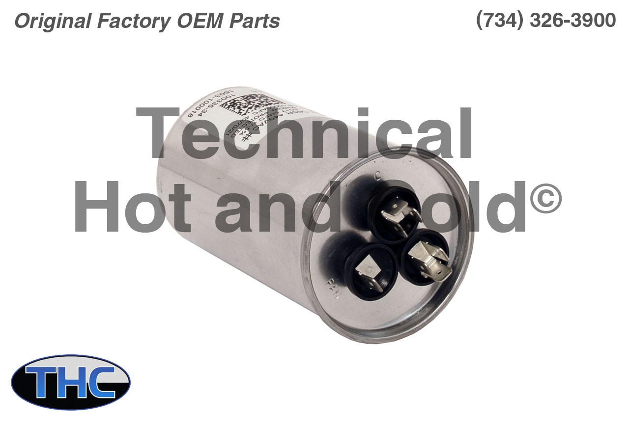 Lennox 13W87 Dual Run Capacitor - Technical Hot & Cold Parts