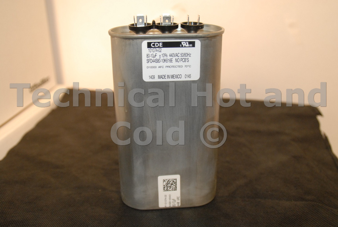 Lennox 21W81 Dual Run Capacitor - Technical Hot & Cold Parts