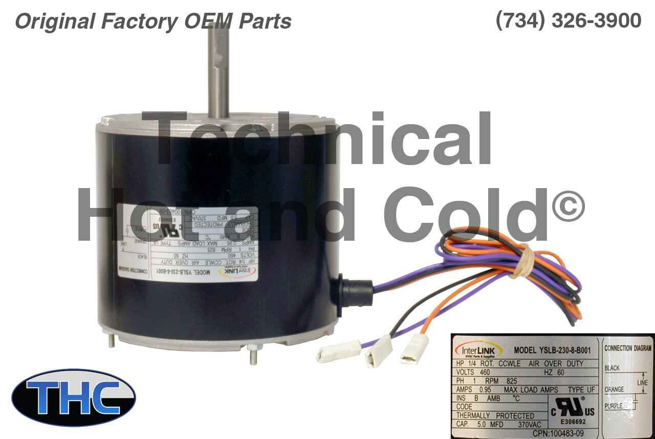 Lennox 25W15 Fan Motor