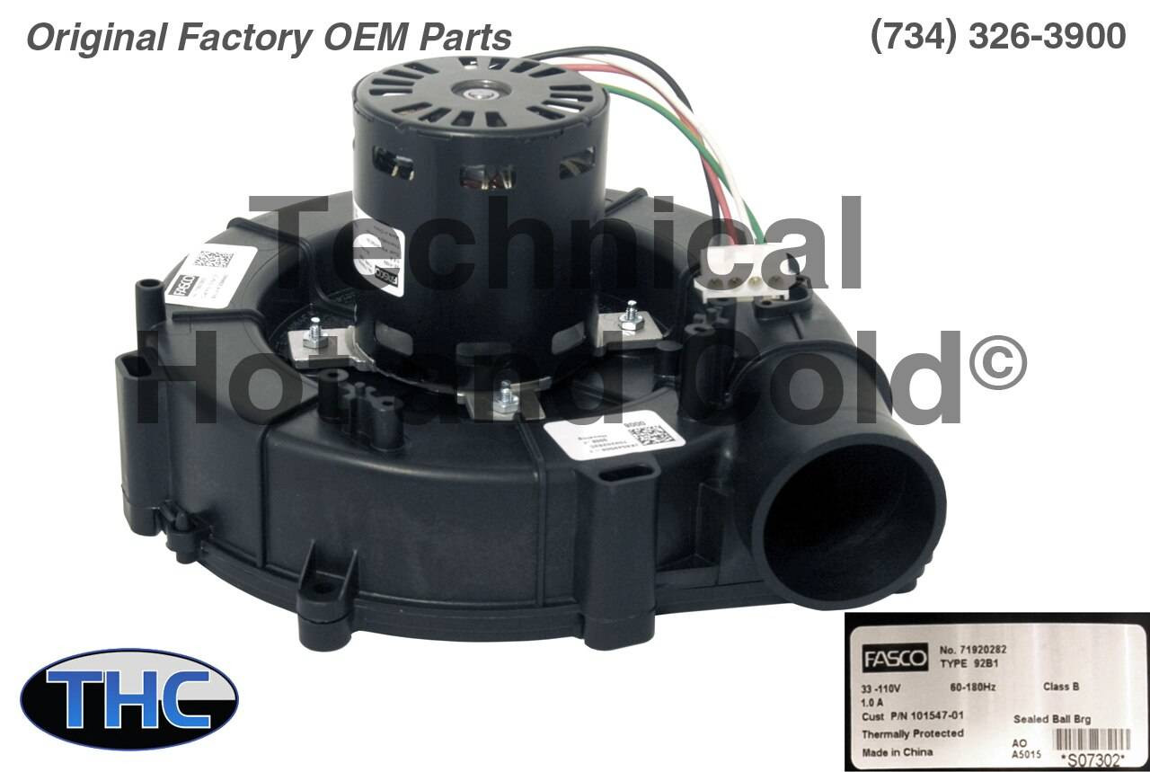 Lennox 33W32 Draft Inducer Motor Assembly | Technical Hot & Cold