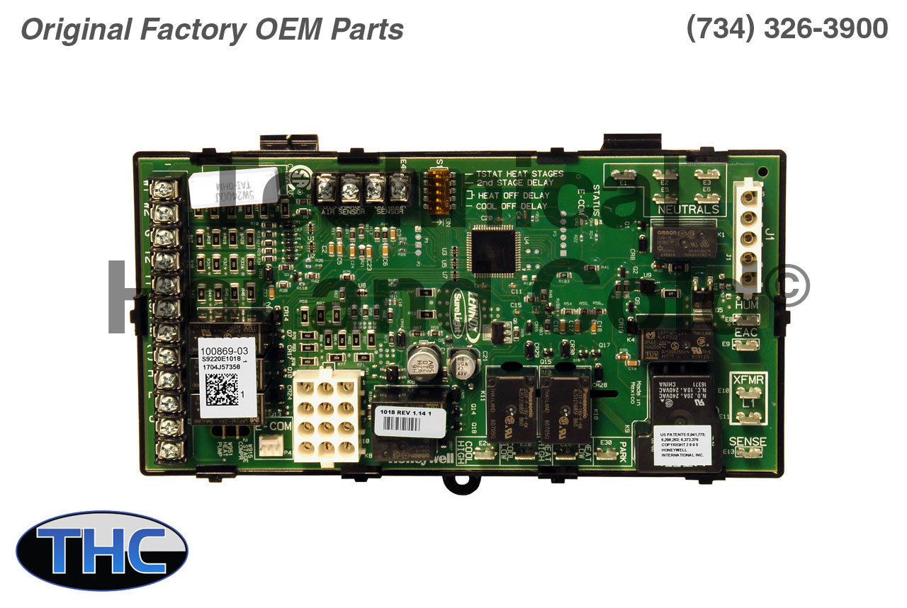 Lennox 63W26 Ignition Control Board - Technical Hot & Cold Parts