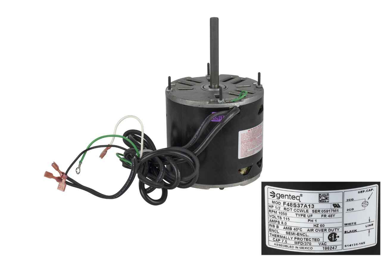 Reznor 196247 Fan Motor Technical Hot & Cold