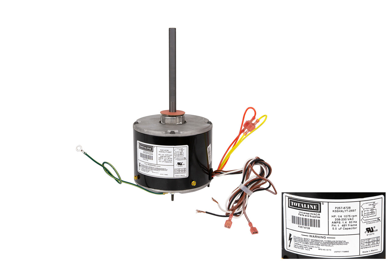 Carrier P257-8728 Fan Motor - Technical Hot & Cold Parts