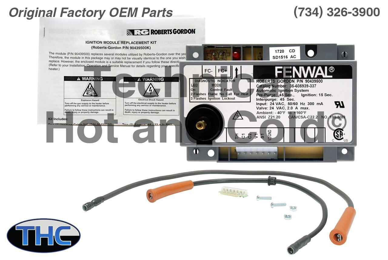 Roberts Gordon 90439500K Ignition Module Replacement Kit