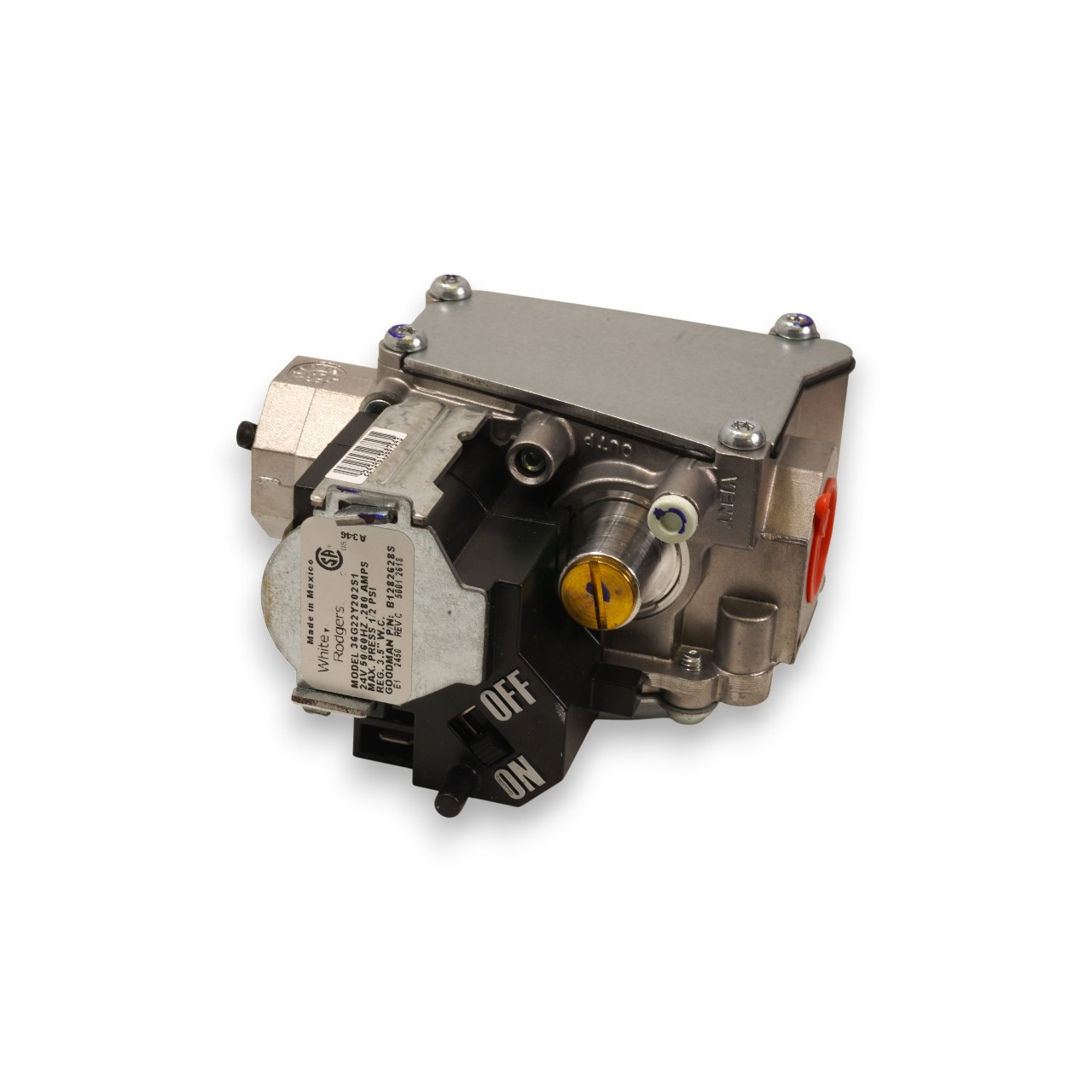 Goodman Amana B1282628S Gas Valve - Technical Hot & Cold Parts