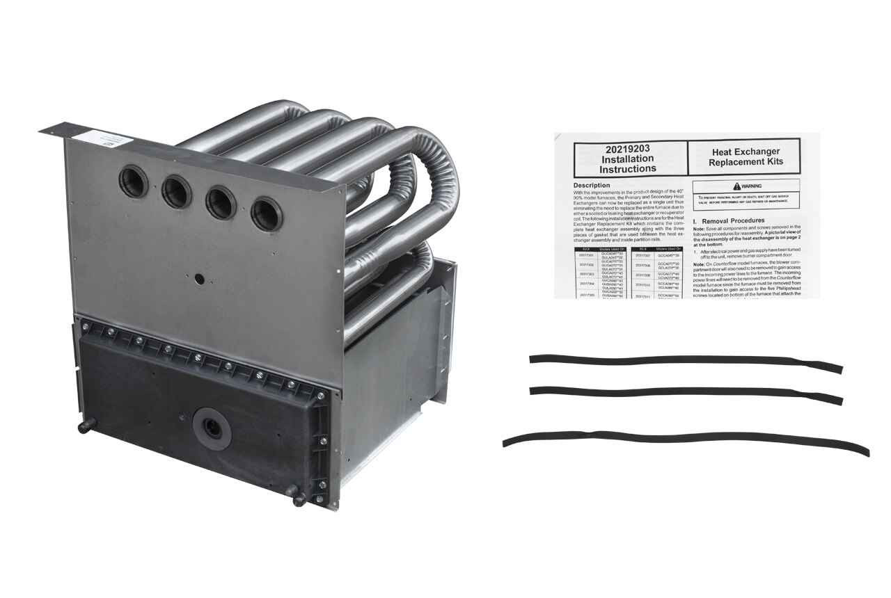 Furnace Primary And Secondary Heat Exchanger Carrier Furnace
