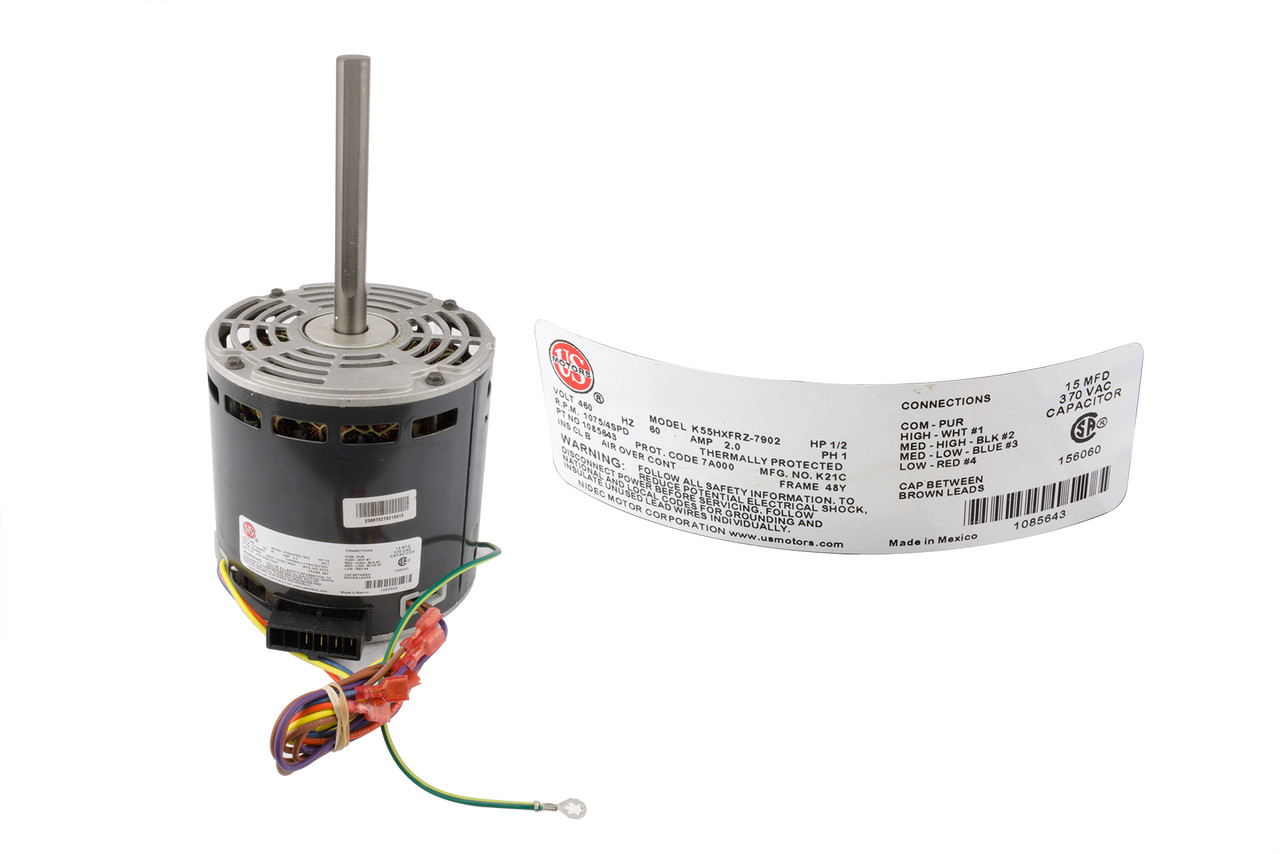 ICP 1085643 Blower Motor - Technical Hot & Cold Parts