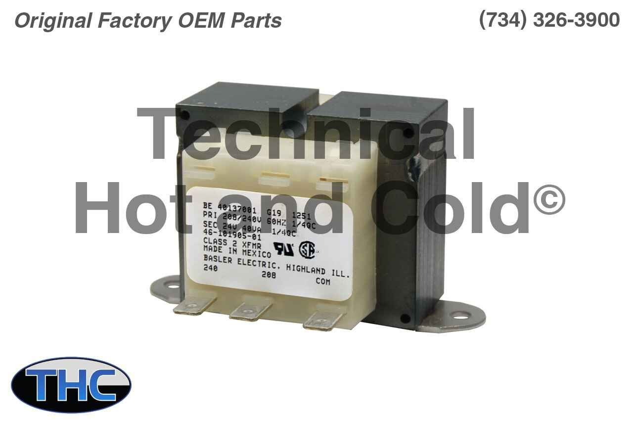 Rheem Ruud 46-101905-01 Transformer