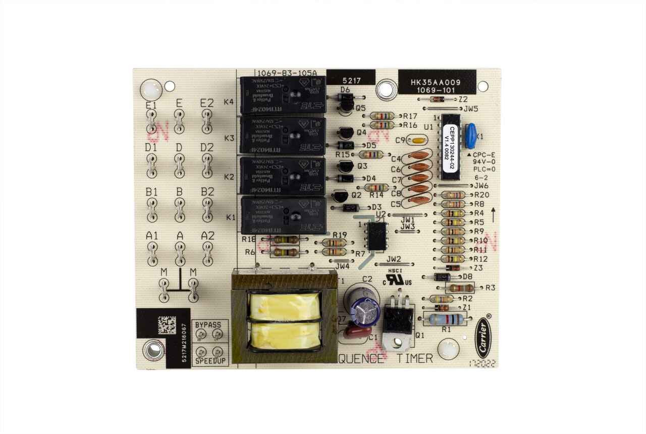 Carrier Hk35aa009 Multi Function Timer Board Technical Hot Cold
