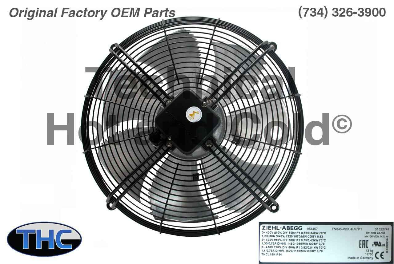 Lahntechnik Duotemp 110718 Axial Condenser Fan Motor | Technical 