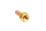 Universal Parts US5-66 3/8" Flare x 3/8" Sweat Swivel Adapter Image 2