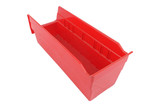 Grainger 48WG63 Red Bin 4" High x 11-5/8" Deep x 4-1/8" Wide