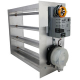 iO HVAC Controls EB-1408 Electronic 14 x 08 Bypass Damper