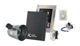 iO HVAC Controls iO-FAV-08-PLUS Fresh air ventilation control panel, 8 round 2-position damper, 120/24 20VA transformer, includes ODT and Humidistat