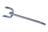 ULine H-6448 Straight Hooks for Pegboard 4" 10/pack Image 2