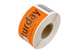 UPS 01118901 Saturday Stickers 100 sticker roll