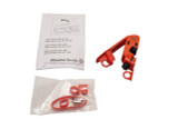 Master Lock (Masterlock) 493B Circuit Breaker Lockout: Clamp-On, For 120/240V AC Volt