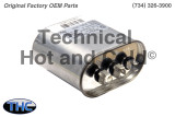Carrier P291-3553 Dual Run Capacitor Image 2