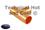 Universal Parts 111-M 1-1/8" Copper ACR Tee Image 2
