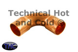 Universal Parts 7-8L90 7/8" Copper ACR Long Radius 90 Image 2