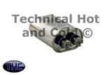 Universal Parts CR10X370 Single Run Capacitor Image 2
