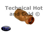 Pro-Press 78092 1-1/4 x 3/4 Copper x Press Reducer  Image 2