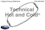 Carrier Industrial 09XR85000901 Condenser Gasket Image 2