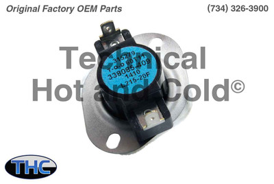 Carrier 338096-711 Limit Switch w/ Gasket | Technical Hot & Cold