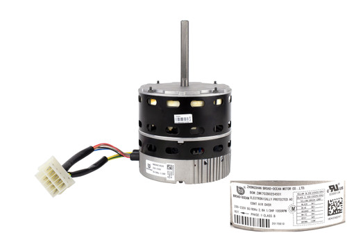 Carrier HD42AQ241 ECM X-13 Blower Motor Assembly Image 1