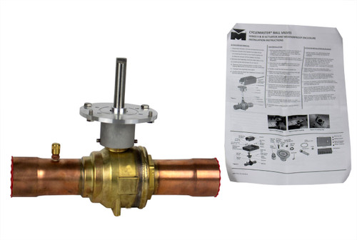 Carrier 00PPG000012600 Brass Ball Valve Image 1