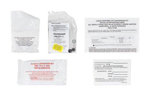 Rheem Ruud FP-38 Conversion Kit Natural Gas to Propane Image 1