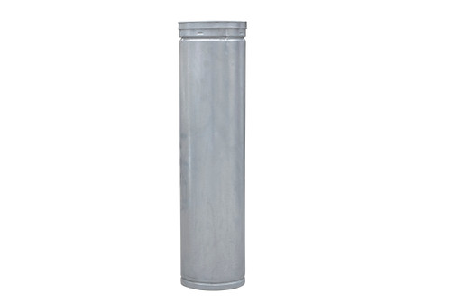 Universal Parts 8RP3 8" x 3' B-Vent Straight Pipe Image 1