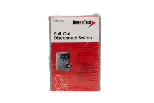 Universal Parts DDS-30 30 Amp Fused Pull-Out Disconnect Switch Image 1
