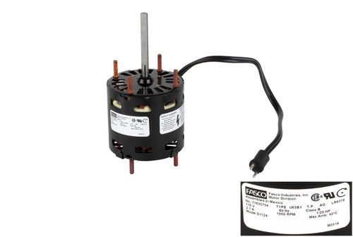 Universal Parts D1124 Blower Motor Image 1