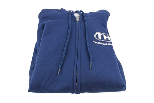 THC HoodieZip-3XLT Full Zip Hoodie - 3XLT - Navy Image 1