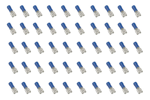 Universal Parts 6218LX Spade Connectors - Pack of 50 Image 1