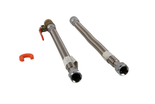 Sharkbite 24680 3/4"x3/4" Shark Bite Water Heater Connection Kit Image 1