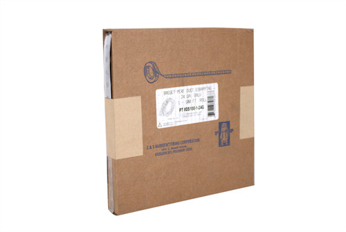Universal Parts DS100-1-24G 3/4" x 100' 24ga Perforated Duct Strapping Image 1