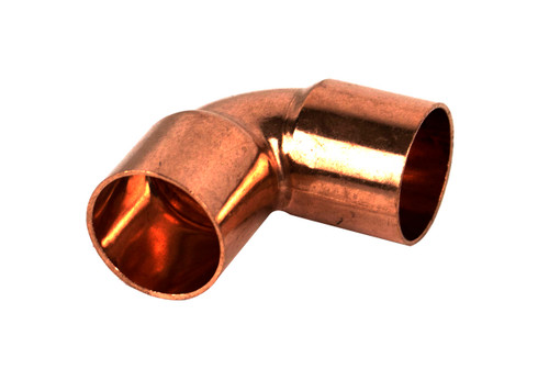 Universal Parts 607-3/4 3/4" Copper 90° Elbow Image 1