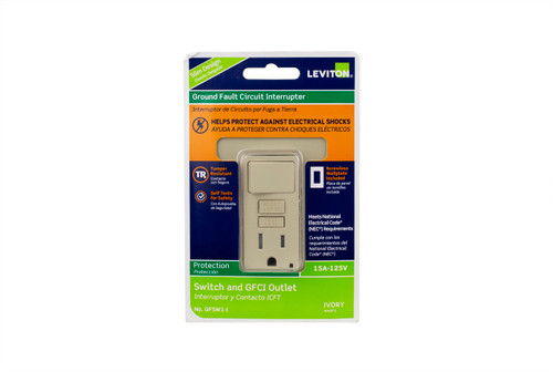 Universal Parts M84732 Switch & GFCI Outlet (GFI Plug) Image 1