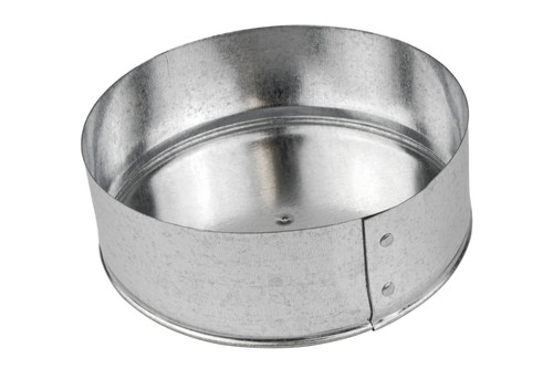 Universal Parts 556NC Sheet Metal Cap 6" No Crimp Image 1