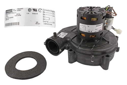 Thermo Pride AOPS7359 Blower Motor Inducer With Gasket Image 1